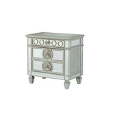 Varian Mirrored Nightstand Model 26153 By ACME Furniture